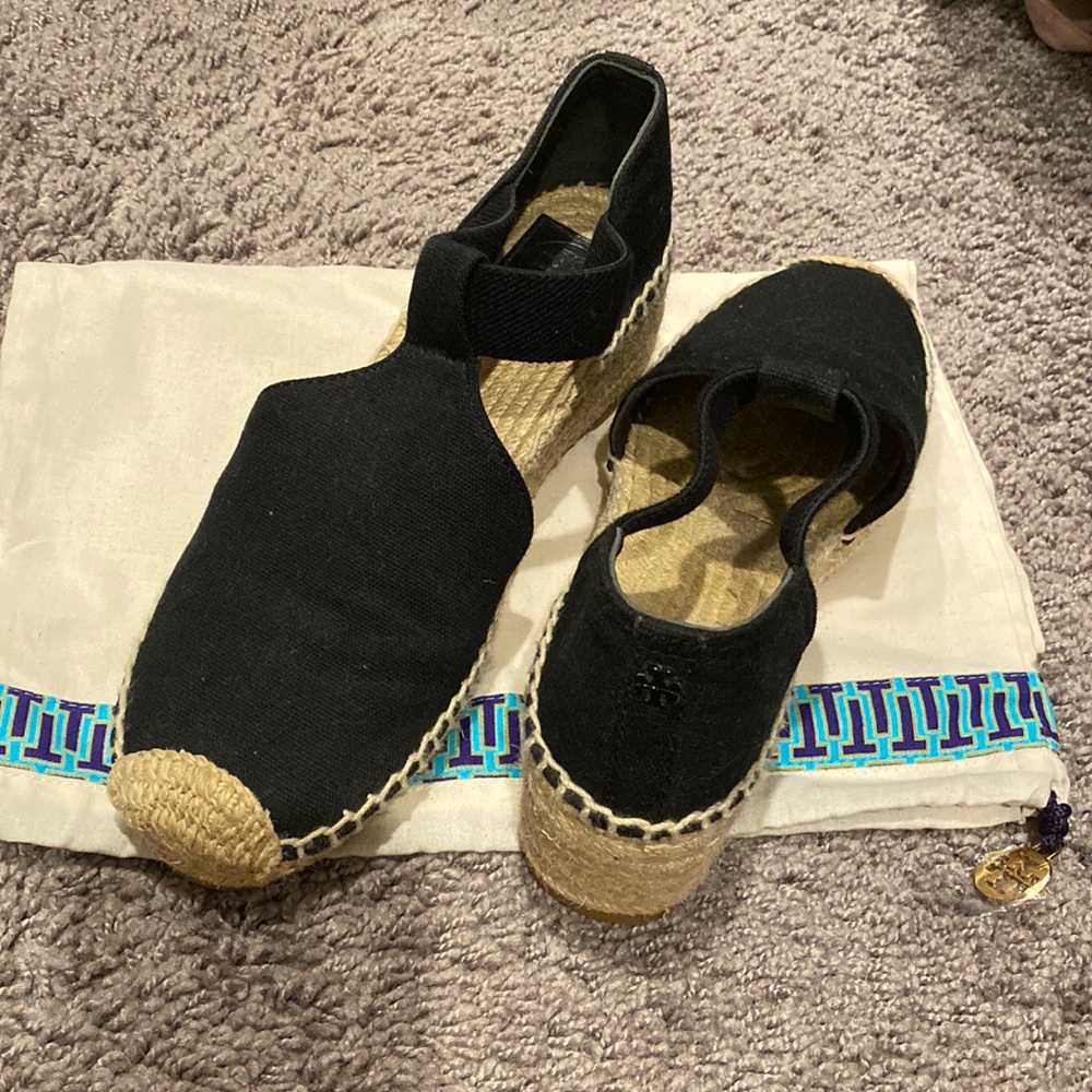 Tory Burch low heel wedges